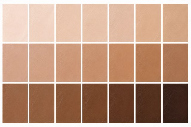 Cool undertone examples across a full range of skin depths